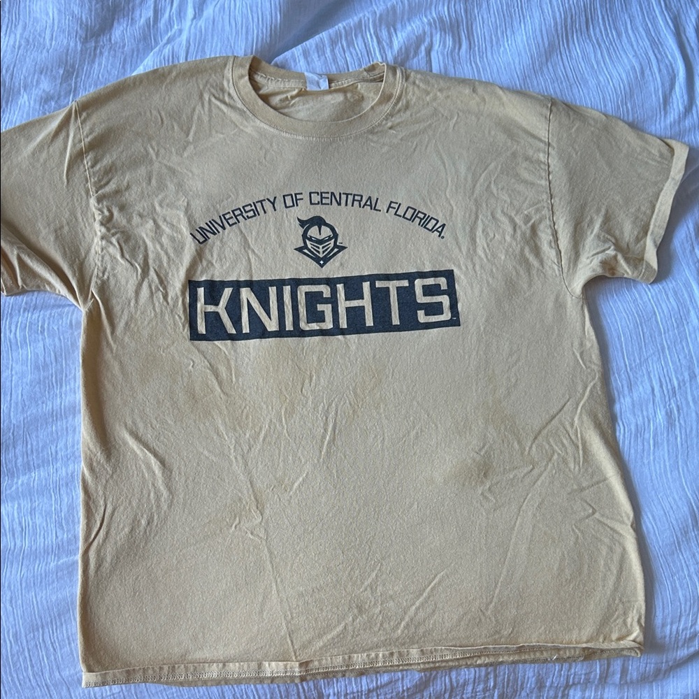 University of Central Florida Knights Yellow T-Shirt
